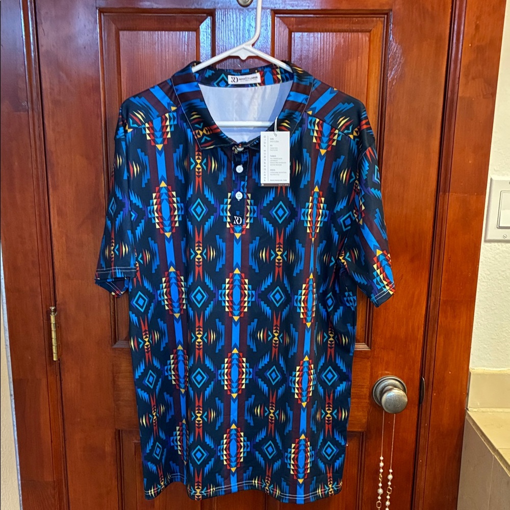 Z3 Bold Multicolor Patterned Polo Shirt